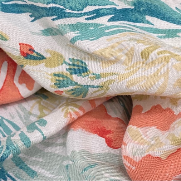 Old Navy Oceanic Print Fit N Flare Dress M - Picture 9 of 9